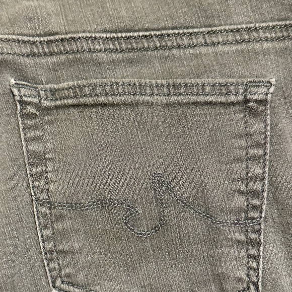 AG Slim Straight Leg Grey Jeans Stevie Ankle SZ 28R .EUC. No Flaws. - Picture 3 of 9